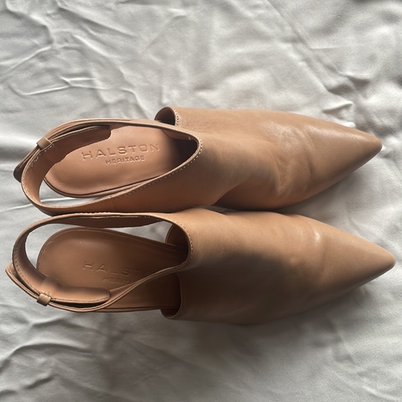 Halston Heritage sling back booties - Picture 5 of 8